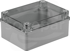 S-BOX 316-P 150x110x70 IP65 bez dł. Puszka natynkowa pokr.przezr.
