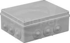 S-BOX 506 240x190x90 IP65 12 dł. Puszka natynkowa