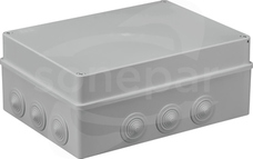 S-BOX 606 300x220x120 IP65 12 dł. Puszka natynkowa
