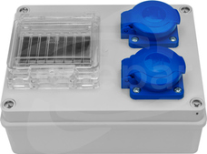 R-BOX 190 2xGS 4S IP44 Rozdzielnica z tworzywa