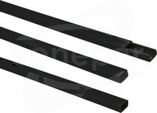 25x15mm czarny Kanał kablowy