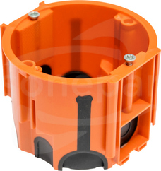 PRODUO 60mm Fi68 Puszka podtynkowa witroszczelna z wkrętami