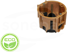PRODUO ECO 60mm FI68 Puszka podtynkowa witroszczelna z wkrętami