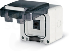 RJ45 UTP Gniazdo internetowe n/t