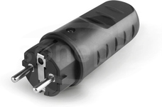 2P+E 230V Wtyczka gumowa