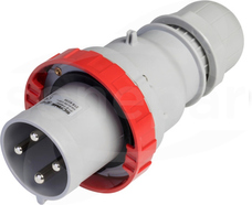 OPTIMA  skręcana 3P+E 63A IP67 Wtyczka OPTIMA
