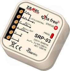 SRP-03 230VAC Sterownik rolet dopuszkowy centralny