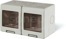 Unibox 2+2 modułowa 137x82x66 IP55 Puszka