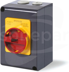 ISOX ATEX 4P 20A 105x150x82mm IP65 Wyłącznik awaryjny