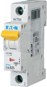 PLSM-C25-MW 1P C25A 10kA Wyłącznik nadprądowy