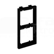 CONNECT szary grafit Ramka podwójna