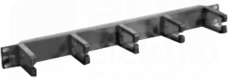 FU/P-016D szary plast.uszy Uchwyt kablowy zewnętrzny