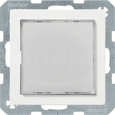 Q.x  podświetlenie czerwone/zielone biały aksamit Sygnalizator świetlny LED