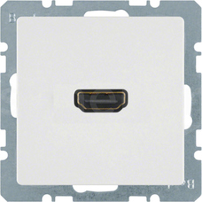 Q.1 biały aksamit Gniazdo HDMI