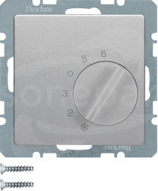 Q.x aluminium aksamit lakierowany Regulator temperatury pomieszcze