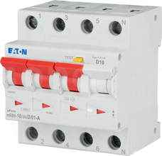 mRB6-10/3N/D/01-A 3P+N C10A 100mA typ-A Wyłącznik różnicowo-nadprądowy