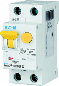 PKNM-25/1N/C/003-G 1P+N C25A 30mA typ-G Wyłącznik różnicowo-nadprądowy