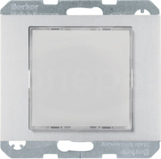 K.5 czerwone/zielone aluminium mat lakierierowany Sygnalizator świetlny LED