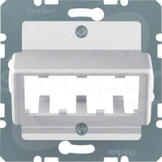 B.x aluminium mat Płytka centralna do 3 MINI-COM Module