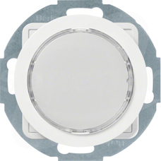 R.x  podświetlenie czerwone/zielone biały połysk Sygnalizator świetlny LED