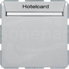 B.KWADRAT aluminium mat lakierowany Łącznik na kartę hotelową