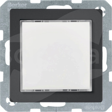 Q.x podświetlenie RGB antracyt aksamit Sygnalizator świetlny LED