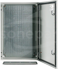 CS-64/150 600x400x150 IP66 Obudowa metalowa z płytą metalowa