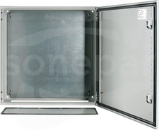 CS-66/200 600x600x200 IP66 Obudowa metalowa z płytą metalowa