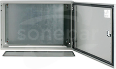 CS-46/200 400x600x200 IP66 Obudowa metalowa z płytą metalowa