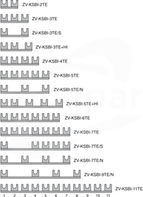 ZV-KSBI-7TE/S Mostek do ochronnika