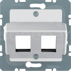 14641404 aluminium mat Płytka centr.do gn.modularnego KRONE
