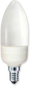 KLE-C 9W/827 E27 Świetlówka kompaktowa COLOURLUX CANDLE