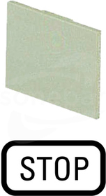 110SQ25 Tabliczka opisowa stop