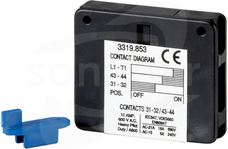 AUXQM80/1001NO+1NC Styki pomocnicze