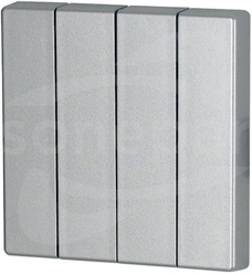 CWIZ-04/03 srebrny Klawisz poczw.55x55mm