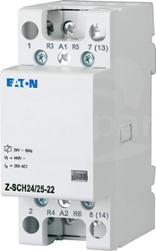 Z-SCH24/25-22 2NO+2NC Stycznik instalacyjny