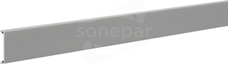 2000 mm x 37 mm szary Pokrywa korytka