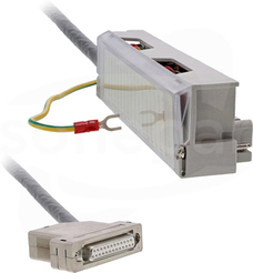 ABFM08S201 QUANTUM SUB-D 2m Kabel Telefast