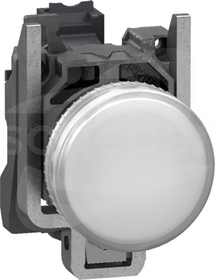 XB4BVB1 24V, BIALY Wskaźnik świetlny wbudow.LED