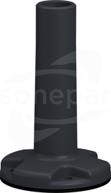 XVZ02 100mm Płyta mocująca szara plastik rura
