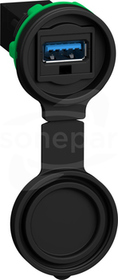 XB5 USB 3.0 22mm osłona elastomerowa Gniazdo USB