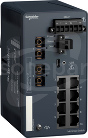 8TX/2FX-MM Switch DRS