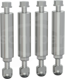 SS H 220-250 (4szt) Noga do szafy
