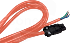 SPECIAL lampa LED pomarańczowy Kabel zasilający