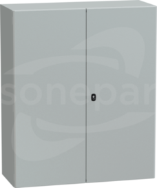 OBUDOWA SPACIAL 3D Z PŁYTĄ 1200X1000X400 2 DRZWI metalowa