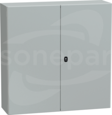 OBUDOWA SPACIAL 3D Z PŁYTĄ 1000X1000X300 2 DRZW.RAL7035 metalowa