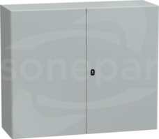 OBUDOWA SPACIAL 3D Z PŁYTĄ 1000X1200X400 2 DRZW.RAL7035 metalowa