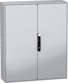 SPACIAL SM 1200x1200x400 Obudowa 2-drz.pełne z płytą metalowa