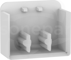 Easy9 PRO 3P (10szt) Zestaw osłon końcowych szyny sztyft.