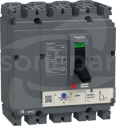 CVS100B TM100D 4P 25kA 100A Wyłącznik EasyPact CVS 4P